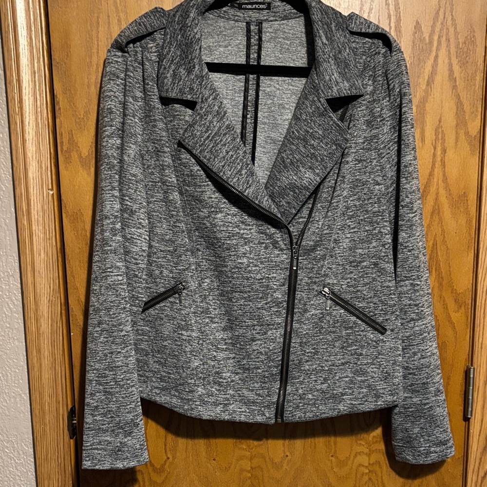 Maurices Charcoal Women's Blazer 2X